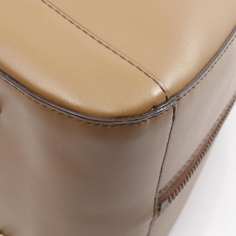 Burberry Brown Leather Handbag - Picture 6 of 8